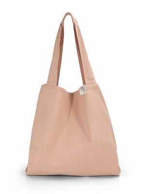 Natural Shopping Bag - Blush