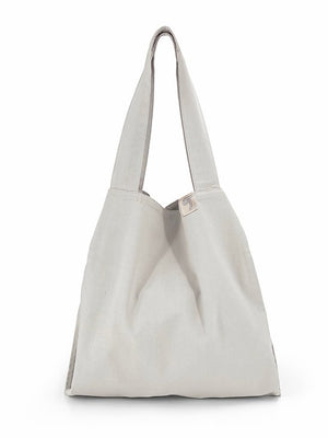 Natural Shopping Bag- Grey