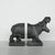 Hippo Bookends Black