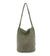 Natural Long Handle Bag - Green