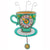Sunny Cup Clock