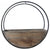 Wooden Wall Planter Full Circle - Medium 50cm