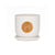 Rocio Pot - Orange/white - 12x12x12cm