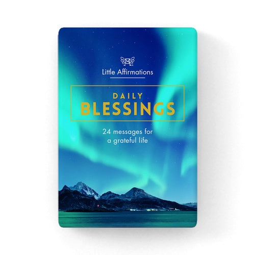 Daily Blessings - 24 Affirmation Cards