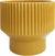 Nova Planter Mustard 16cm