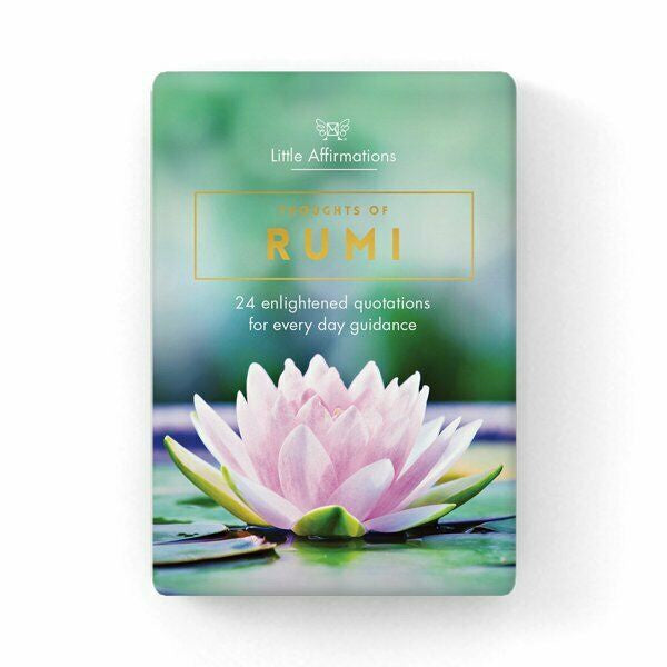 Thoughts of Rumi - 24 Affirmation Cards
