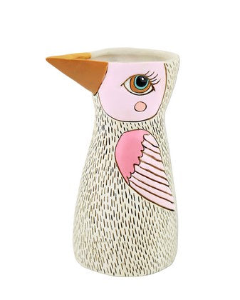 Bird White Watering can / Vase