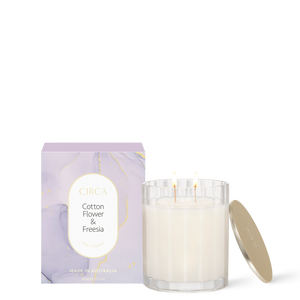 CIRCA 350g Candle - COTTON FLOWER & FREESIA