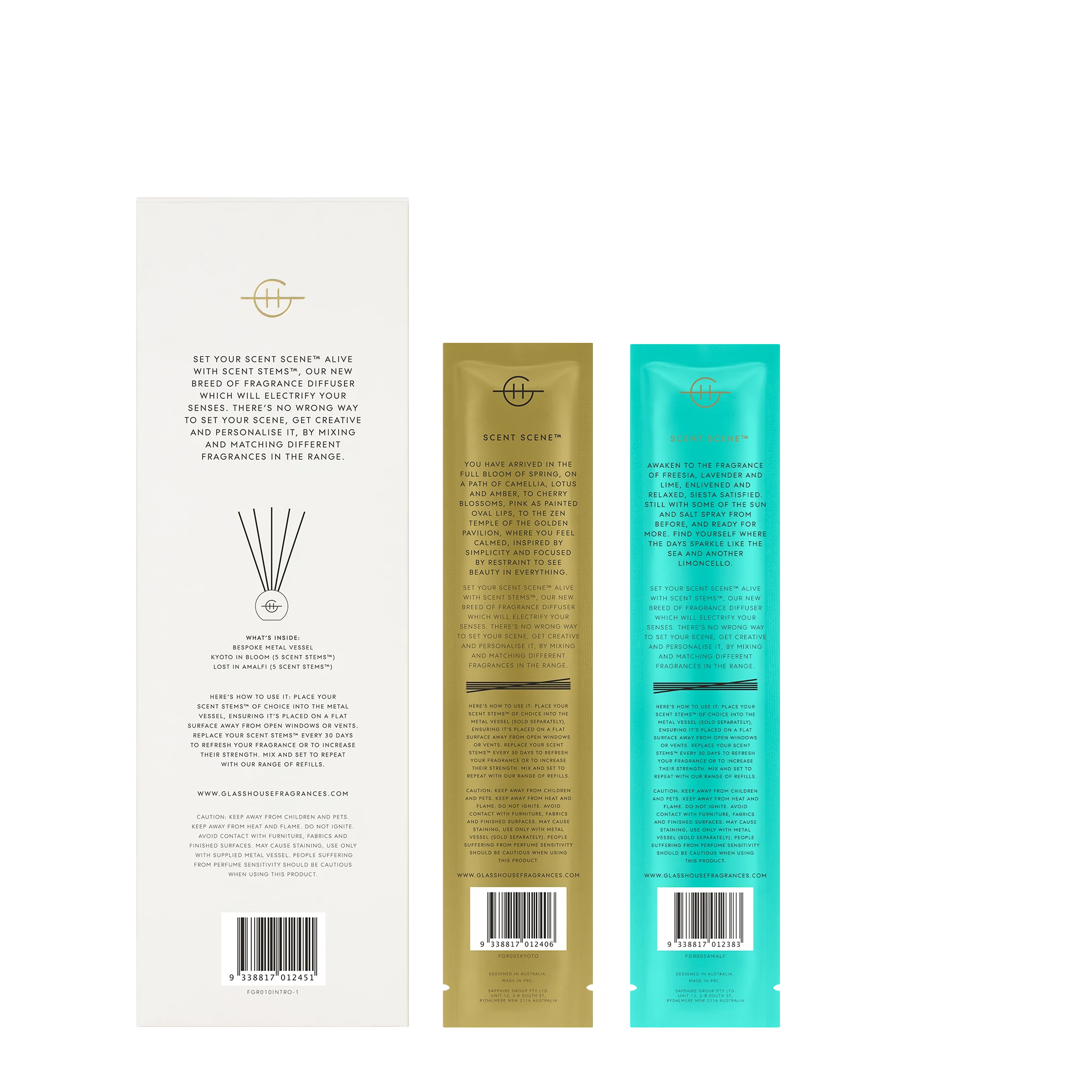 GF Scent Scene Duo - LOST IN AMALFI & KYOTO