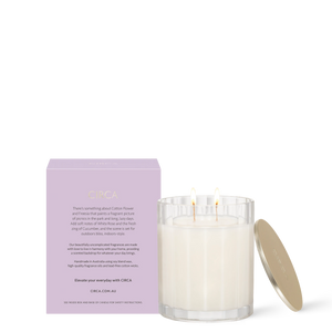 CIRCA 350g Candle - COTTON FLOWER & FREESIA