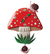 Mushroom Clock