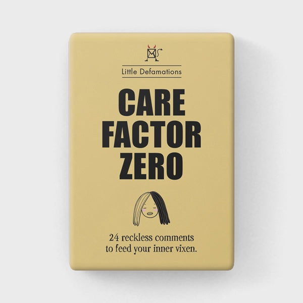 Care Factor Zero - 24 Card Pack