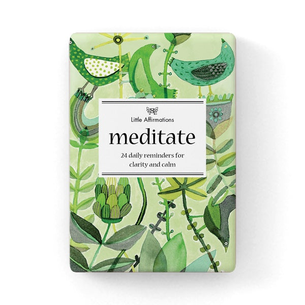 Meditate - 24 Affirmation Cards