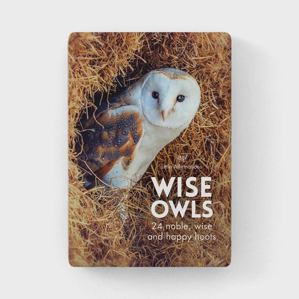 Wise Old Owls - 24 Affirmation Cards