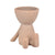 Colby Ceramic Pot 12 x 11.5 cm Nude Sand