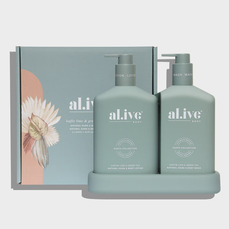 Kaffir Lime & Green Tea Duo Pack
