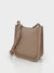 Small Leather Crossbody Bag Taupe