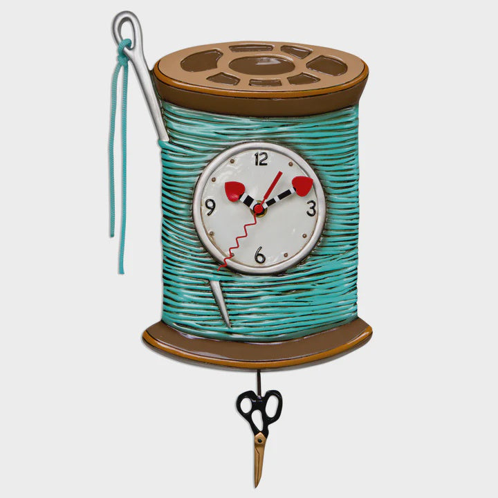 Needle & Thread Clock