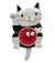 Lucky Cat Clock