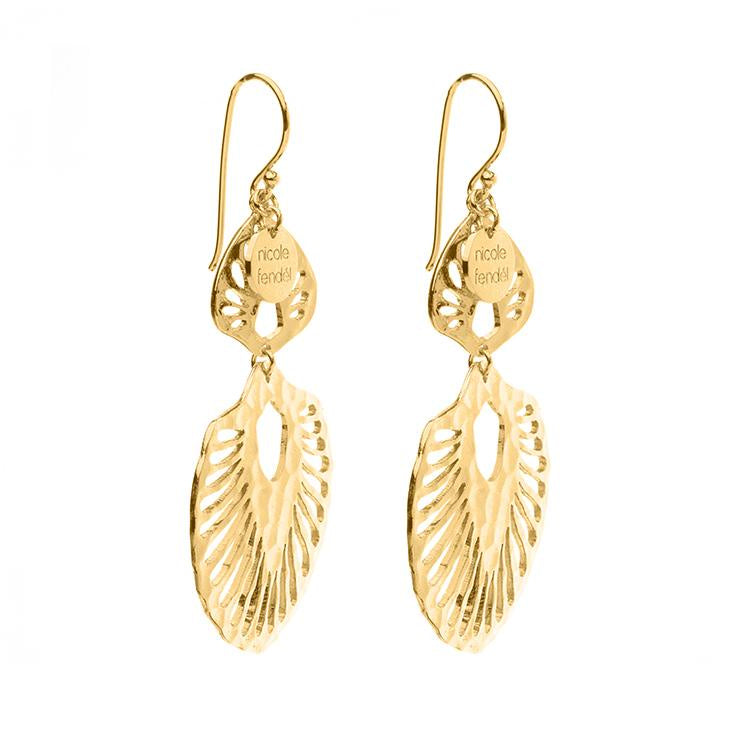 Rashida Statement Earrings - Gold