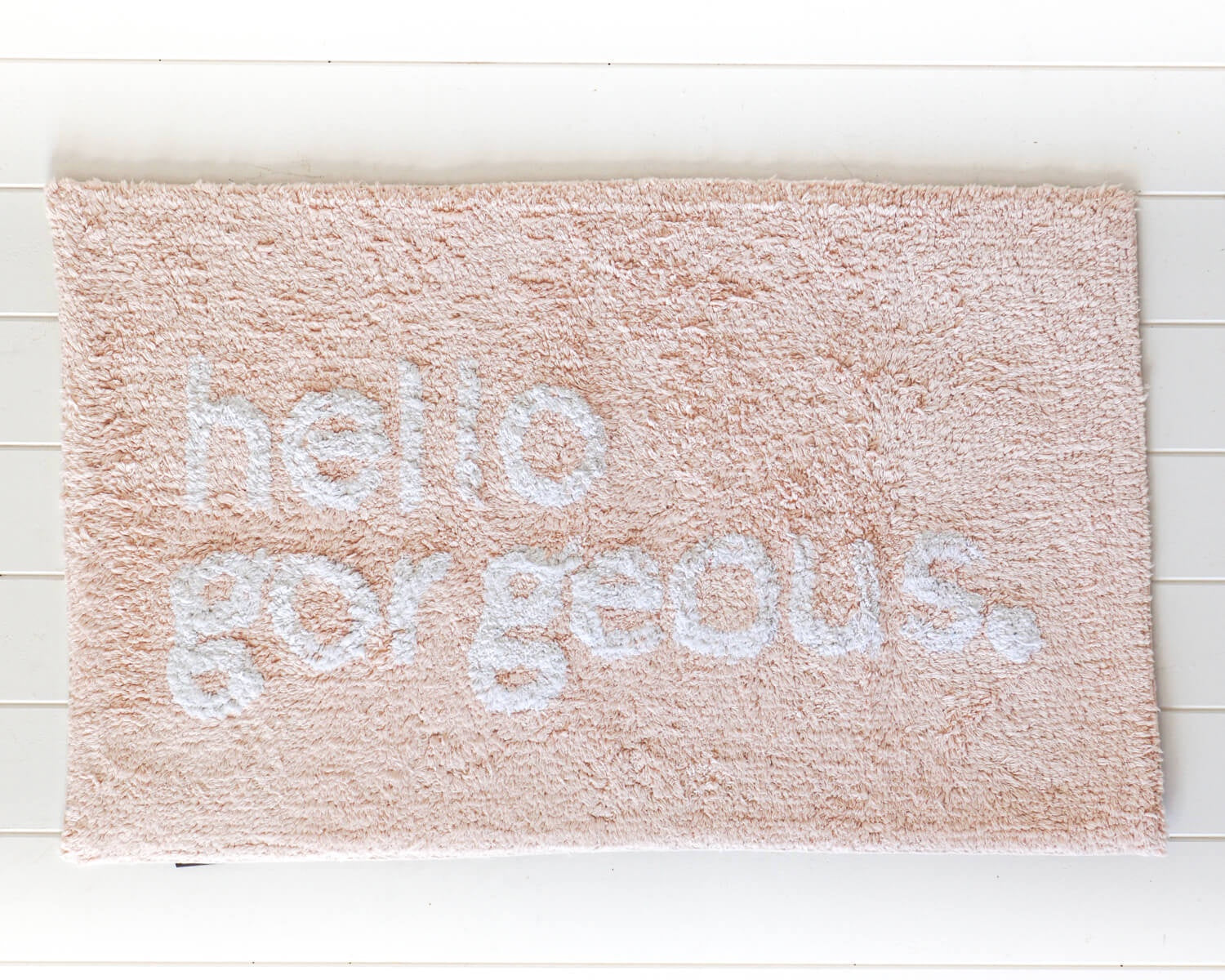 Bath Mat - Hello Gorgeous - Pink - 80x50