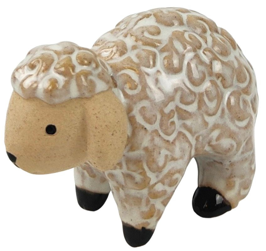 Sheep Pot Hanger White 8.5cm