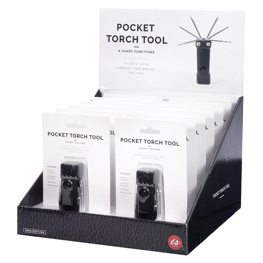 IS GIFT Pocket Torch Tool 8-in-1