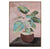 Plant Wall Decor 102x72cm Grey - Print