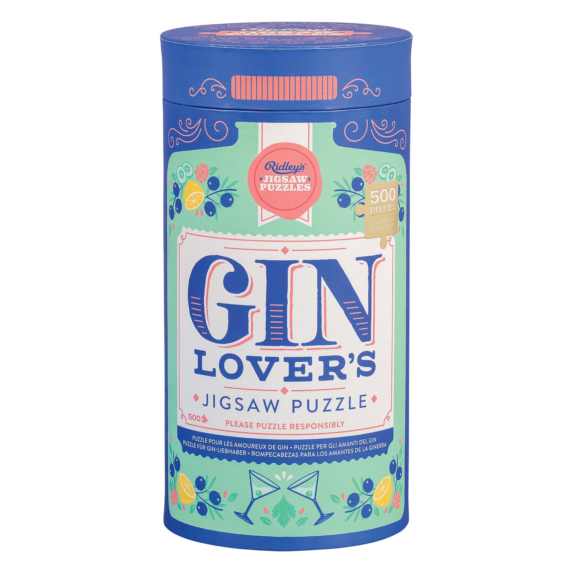Gin Lover's 500 piece Jigsaw Puzzle