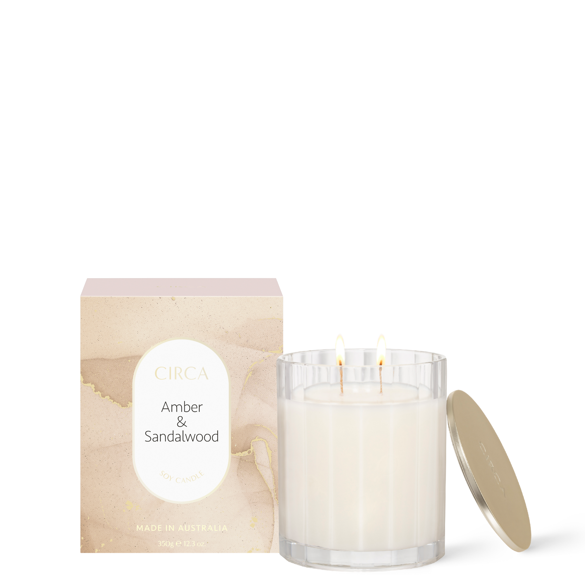 CIRCA 350g Candle - AMBER & SANDALWOOD