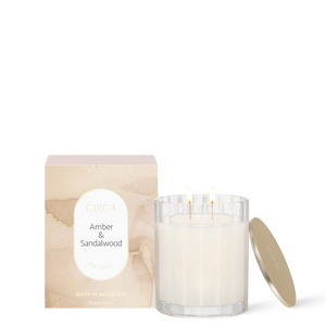 CIRCA 350g Candle - AMBER & SANDALWOOD