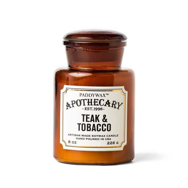 Paddy Wax Apothecary Candles - Teakwood & Tobacco
