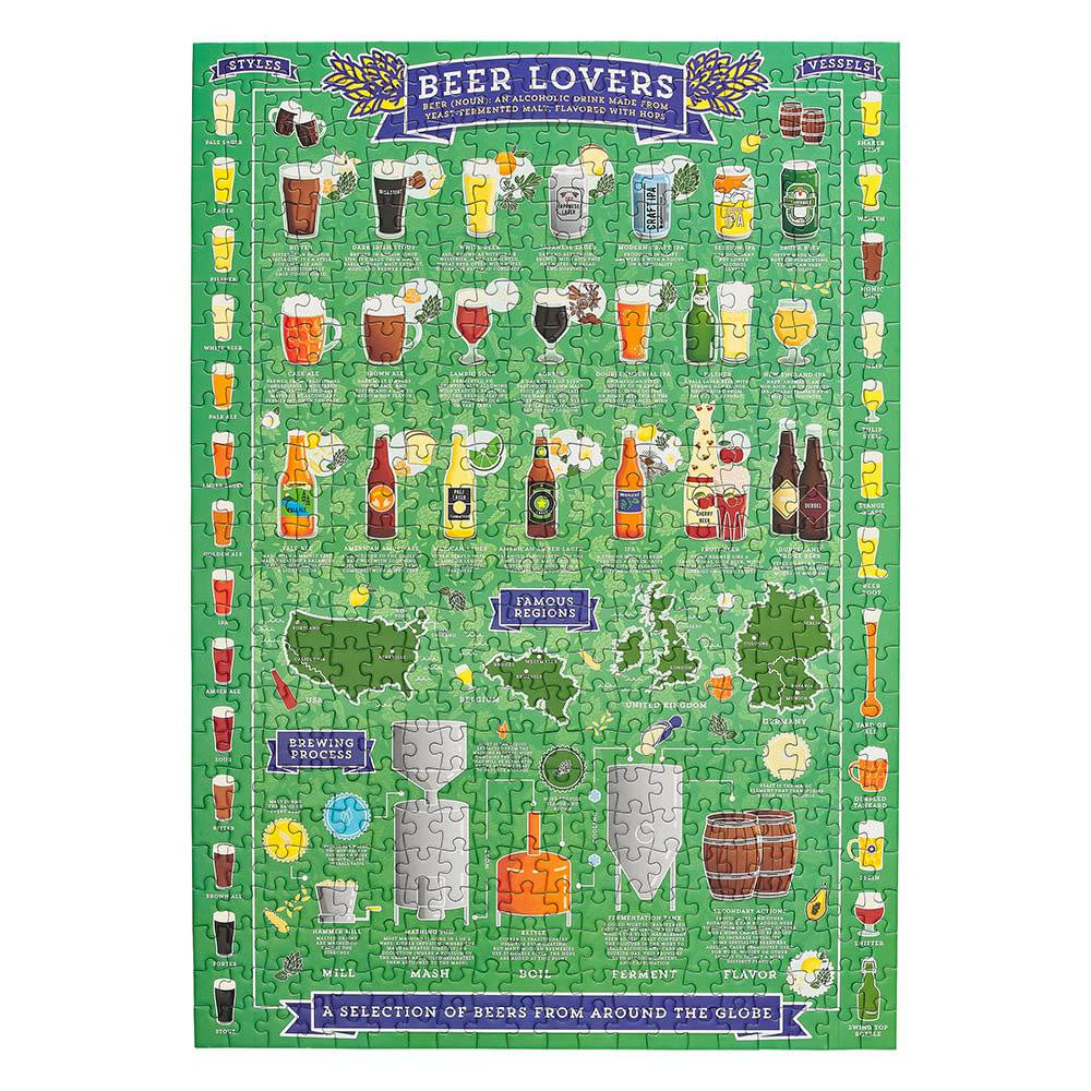 Beer Lover's Jigsaw Puzzle 500pcs