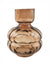 Tommy Squat Glass Vase Rose Sm 15cm