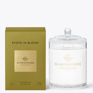 380g Candle - KYOTO IN BLOOM By Glasshouse