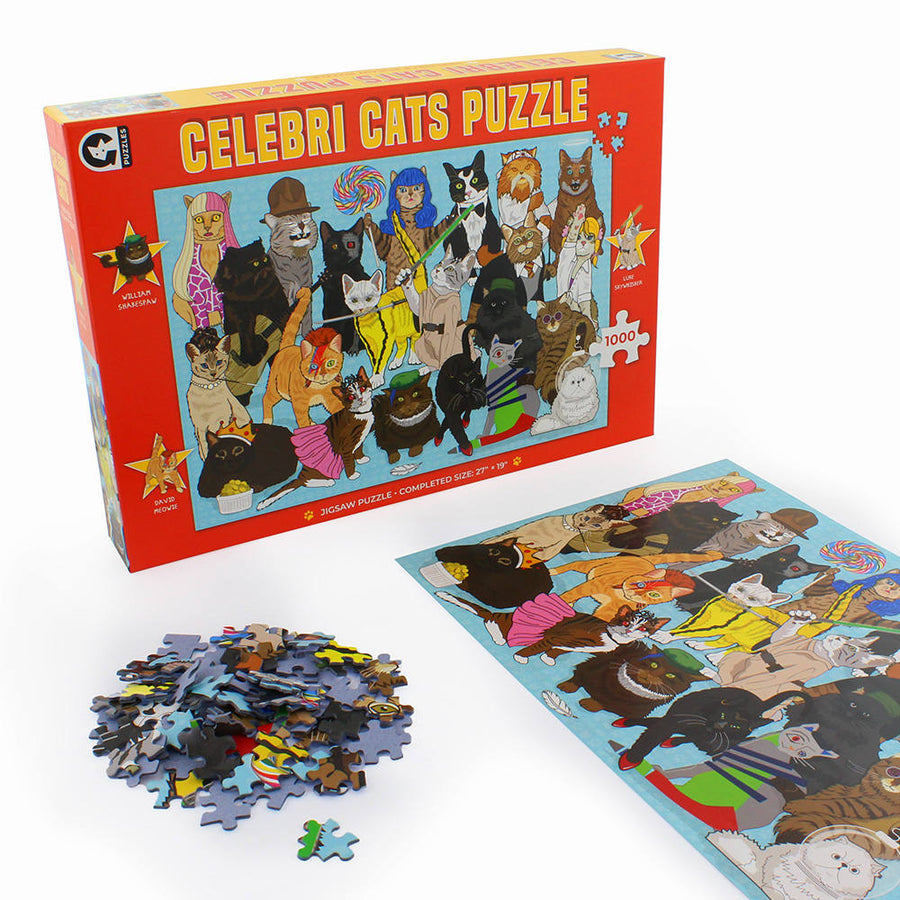 Jigsaw Puzzle - 1000 Piece - Celebri Cat
