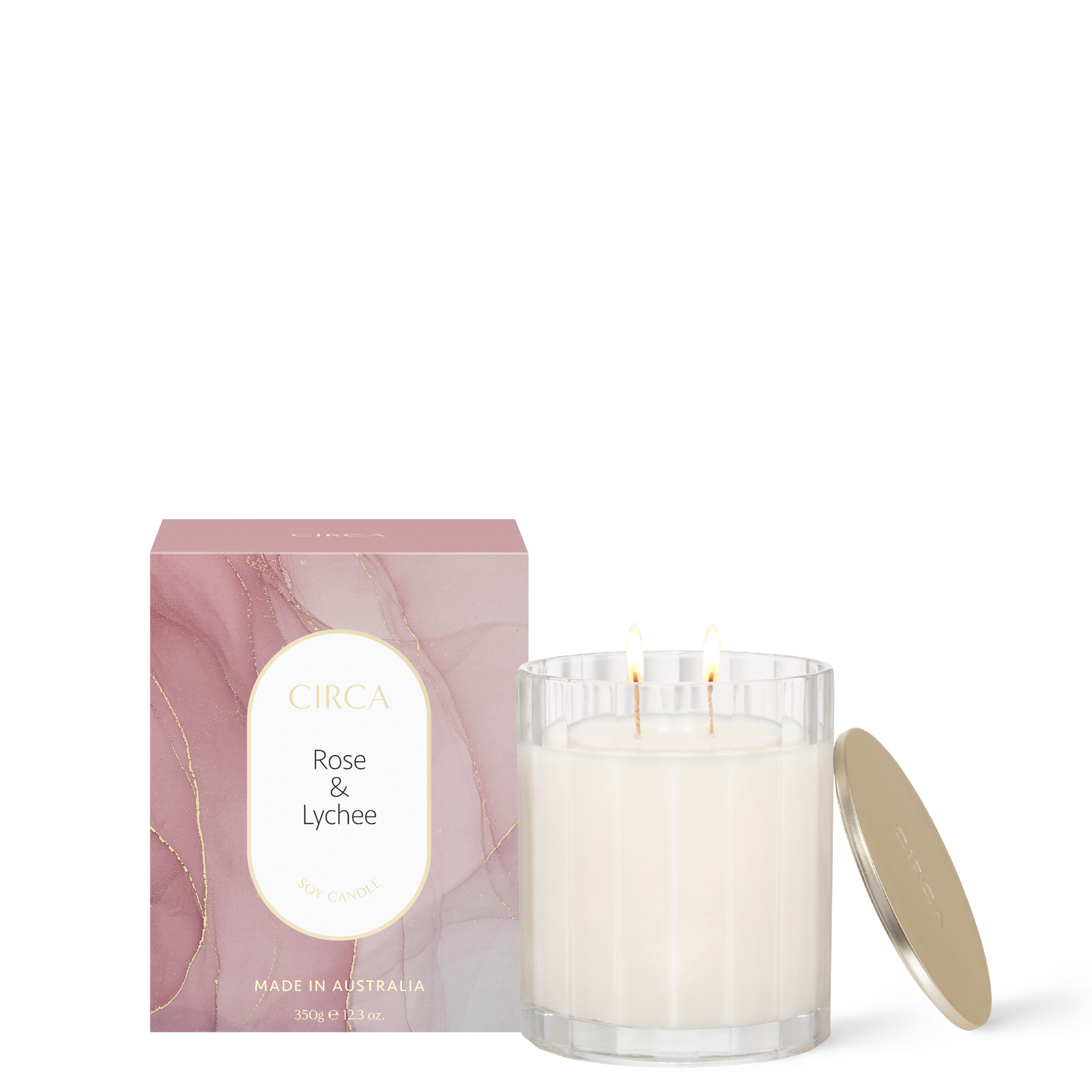CIRCA 350g Candle - ROSE & LYCHEE