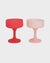 Cherry + Blush | Mecc| Silicone Unbreakable Cocktail Glasses