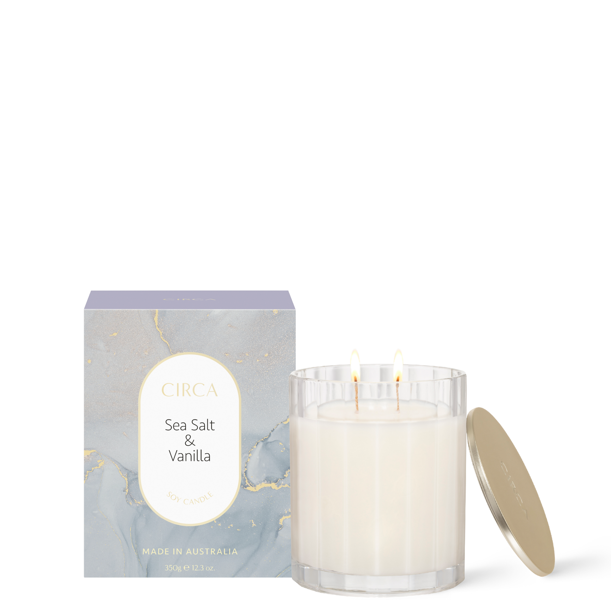 CIRCA 350g Candle - SEA SALT & VANILLA