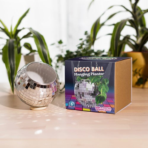 Bubblegum Stuff - Disco Ball Hanging Planter