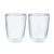 Double Wall Glass Set of 2