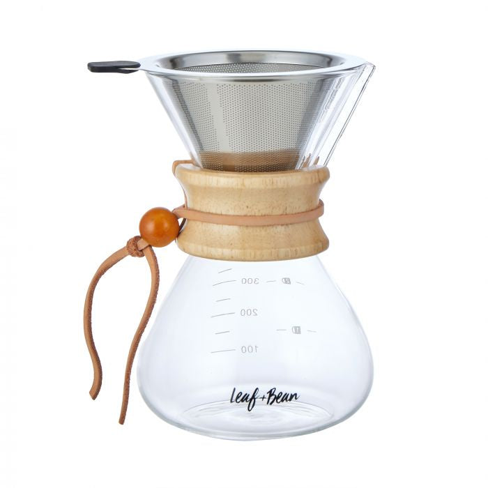LB Glass Coffee Pot With S/S Filter