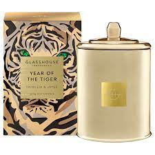 380g Candle - Year of the Tiger - Glasshouse