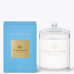 60 g Candle - THE HAMPTONS By Glasshouse