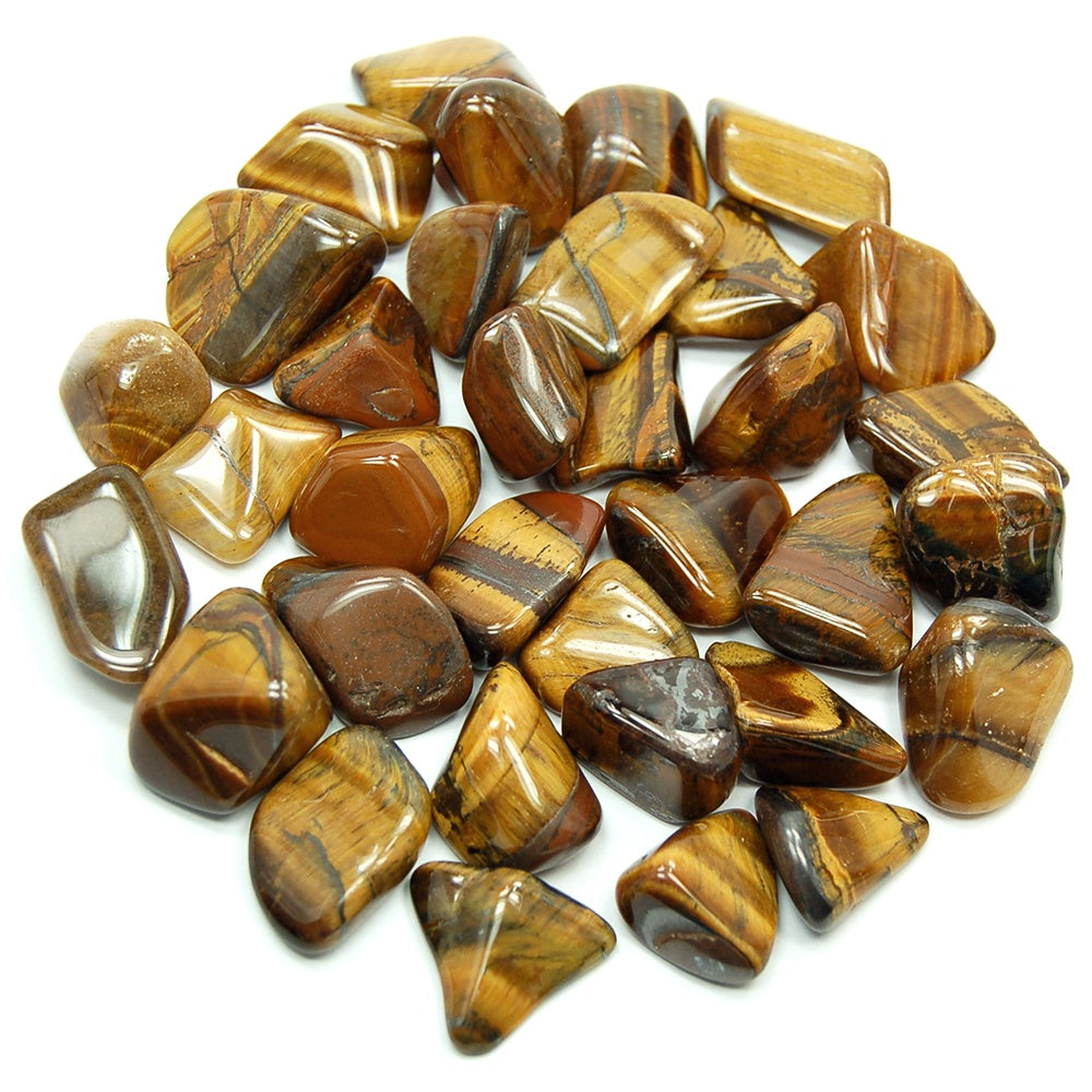 Tigers Eye Tumbled Stone