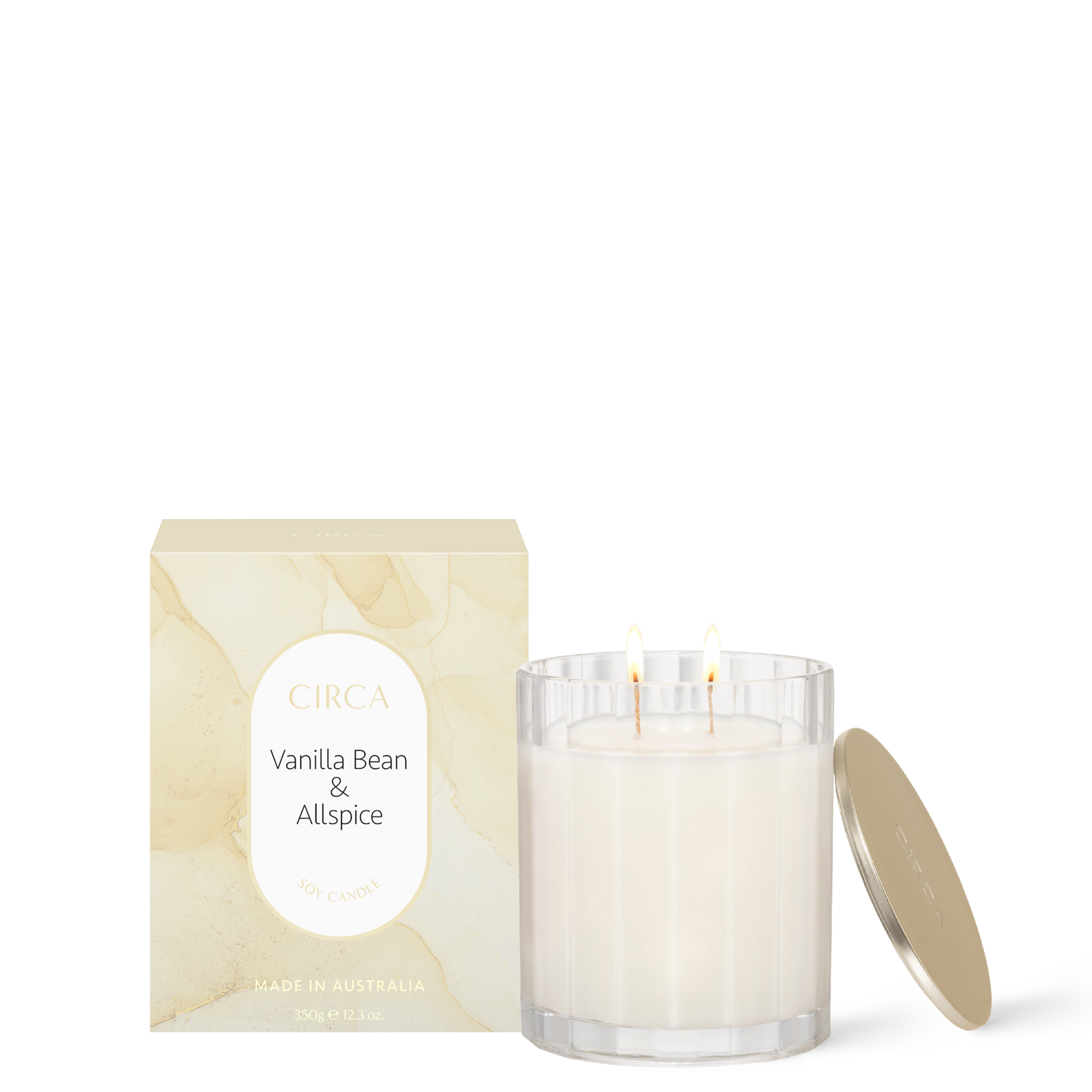 CIRCA 350g Candle - VANILLA BEAN & ALL SPICE