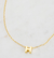 Letter Necklace (gold) - H