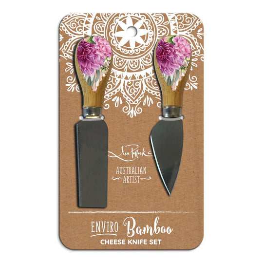 Chrysanthemum Cheese Knives