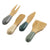 BAMBOO CHEESE KNIFE SET 4