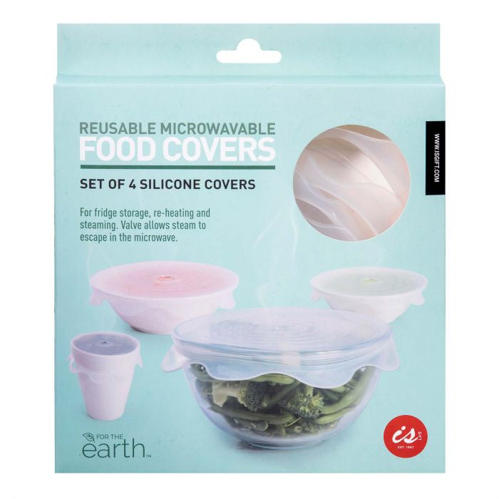 Reusable Microwaveable Food Covers